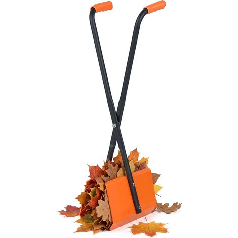 92 CM Pince Multifonction Ramasse Feuille, Pince de Ramassage, Poignée Antidérapante, Structure Métallique, Ramasse-Feuille à Long Manche (1/5)