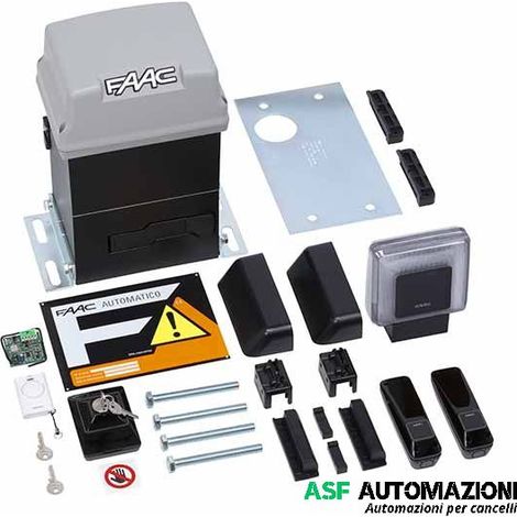 FAAC PRATICO KIT nuova versione set completo motore scorrevole 746 C idraulico 600KG - 105940
