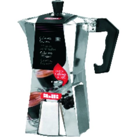 FPLUS cafetera italiana 12 tazas , Detalles de producto
La cafetera de aluminio modelo Bahía de Ibili es de esas cafeteras clásicas que todos deberíamos tener en casa. Aunque se ha