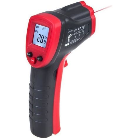 Thermomètre infrarouge - Testeur de température - -50°C à +380°C - Précision ±1,5°C - Sans contact (1/4)