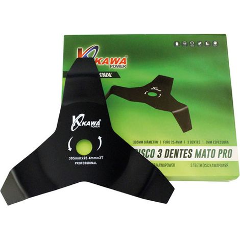 Kawapower Disco de 3 Dientes de Mato PRO