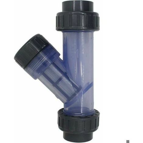 PVC-Rohrfilter Y-Typ Aquarium-Netzfilter Bewässerungssieb PVC-Rohrfilter DN15 (20 mm) (1/5)