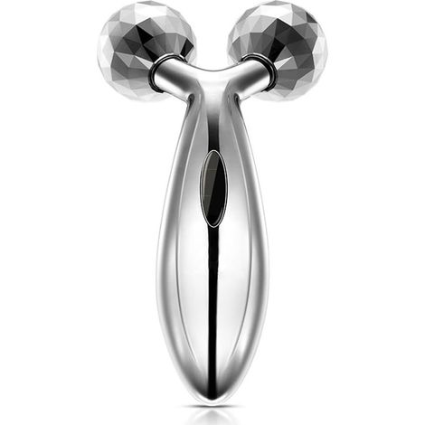 MINKUROW 3d Rodillo Masajeador Facial Herramienta De Estiramiento Facial Reafirmante Belleza Masaje Cuerpo Masajeador Facial Sliber (1/5)