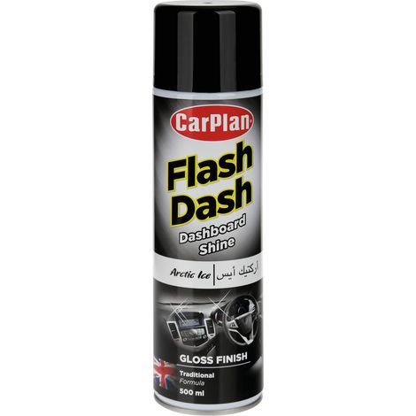 Flash Dash, pulitore per cruscotti, effetto lucido - 500 ml - Artic Ice