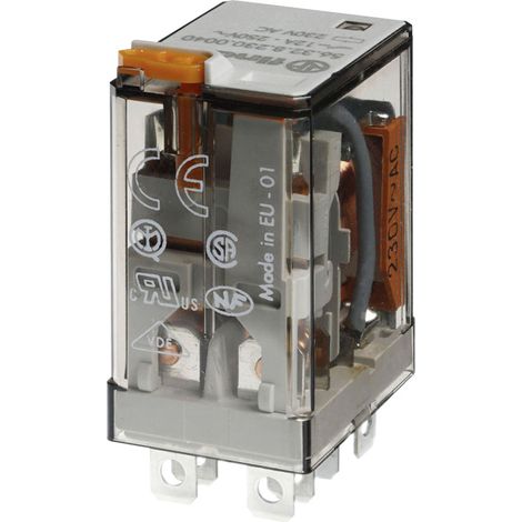 Finder 56.32.8.230.0000 Steckrelais 230 V/AC 12 A 2 Wechsler 1 St.