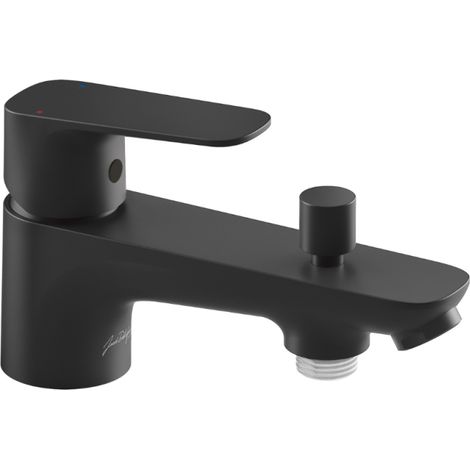 Mitigeur baignoire monotrou JACOB DELAFON July+ noir mat (1/2)