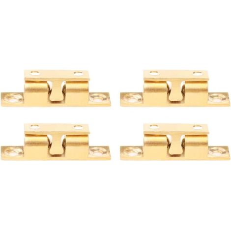 Set mit 4 verstellbaren Doppelkugelschnallen mit Rollenverschluss