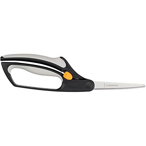 Fiskars Forbici di precisione per bosso, Lunghezza: 26 cm, Lama in acciaio di qualità/Plastica, Nero/Arancione, S50, 1000557 (1/3)