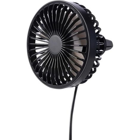 Ventilateur Auto Rotatif 360° Pour Grille D’aération, Lumières (1/5)
