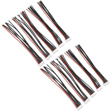 10 Câbles d'Équilibrage pour Batterie LiPo 6S - Connecteurs de Charge 15cm - Haute Durabilité - Projets DIY (1/5)
