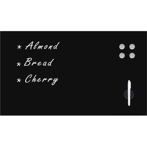 Maison Exclusive - Tableau noir magnétique mural Verre 120x60 cm (1/5)