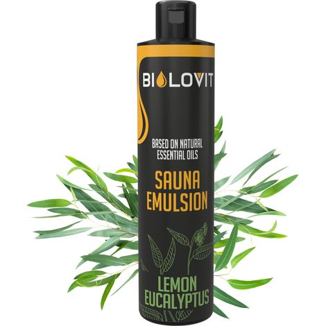 Bilovit Zitronen-Eukalyptus-Saunaemulsion – 250 ml (1/3)