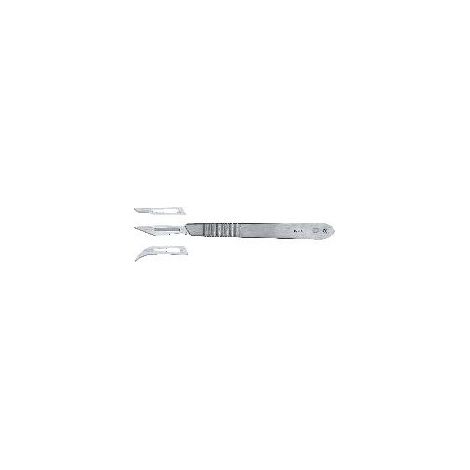 MAXICRAFT 5 lames pour scalpel (pointue, crochet, arrondie) (1/2)