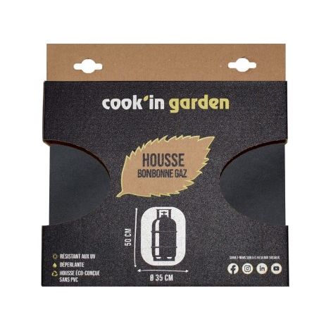 Gasflaschenabdeckung Ø 35 x H 50 cm-Cook in Garden