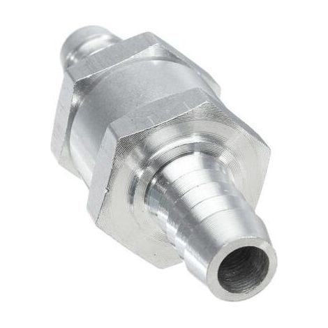 2Pcs Clapet Anti-Retour, 8MM D'aluminium Carburant Non Retour Clapet Anti-Retour, Valve De Contrôle De Carburant (1/5)