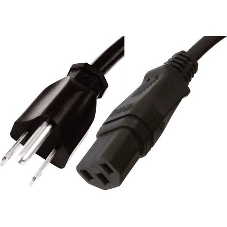 HAWA 1008265 appareils IEC Câble de raccordement noir 2.00 m W29803 (1/2)