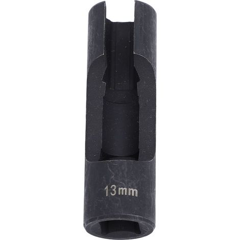 Douille de conduite de carburant, entraînement 1/2 pouces, en acier au Chrome Vanadium, retrait efficace pour les fixations sur les conduites d'injecteur, tuyaux coudés, capteurs EGT 13mm (1/5)