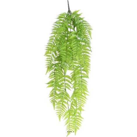 Magnifique chute de fougère artificielle H 120 cm