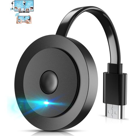 HDMI-Dongle Wireless HD TV-Adapter, Wireless Smart Media Player Streaming, WiFi Display Screen Casting für Miracast/Airplay/iOS/Mac OS/Android/Windows/DLNA zur Überwachung des Projektors (1/5)