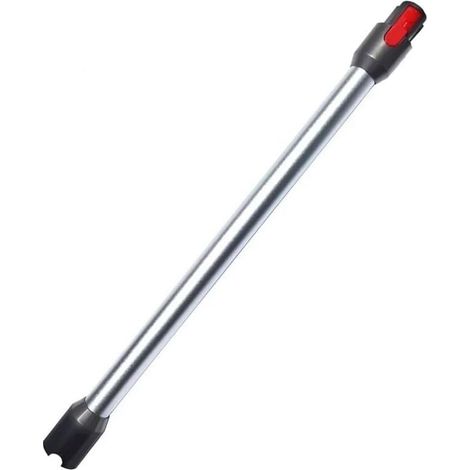 Compatible con aspiradoras inalámbricas Dyson V7, V8, V10, V11 y V15: Tubo de extensión de liberación rápida (pieza de repuesto para aspiradoras de mano inalámbricas) (tubo metálico) (varillas platead (1/4)
