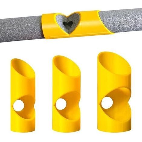 Kit de 3 Outils de Découpe Isolants pour Tubes 15 22 28 mm Précision Optimale Mousse Cuivre Angle 45° - (1/5)