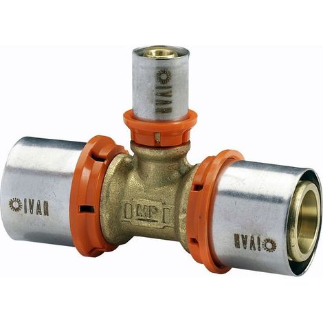 MP 5720 RC Tee con attacco centrale ridotto 20/2 x 16/2 x 20/2 512004MP