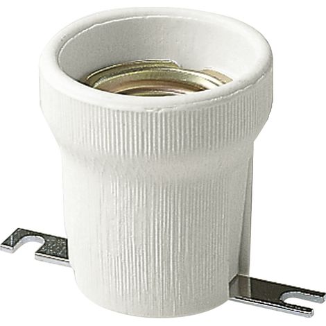 VIMAR - 02174.D Douille E27 D43 mm, plaque de porcelaine droite