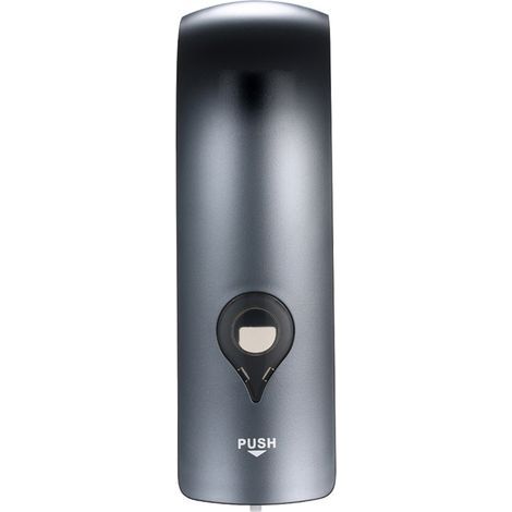 Single-hole manual soap dispenser 300ml, wall-mounted push-button soap dispenser for hotel bathrooms, dispenser for hand soap, shower gel, shampoo, starry grey (1/5)