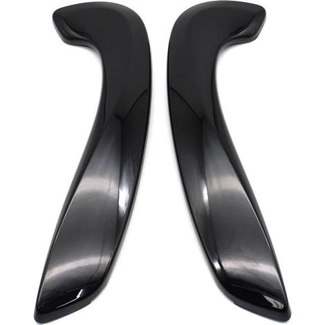 Poignée Intérieure Poignée de porte intérieure avant gauche droite avec couvercle, pour Megane 3 III pour Fluence 2008 \u2013 2016 809600015R 197012651 Porte Poignée(Color:Cover-Pianoblack 2) (1/5)