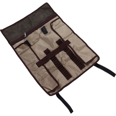 Sac de rangement pour piquets de tente en tissu Oxford résistant, idéal pour la randonnée, le trekking et les voyages à la plage. Sac de rangement robuste pour clous et marteau de tente. (1/5)