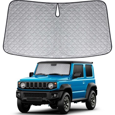 Sonnenschutz Frontscheibe für Suzuki Jimny 2019+ 6-lagig UV-Schutz Kühlend (1/5)