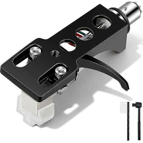 Cellule magnétique AT-3600L avec boîtier noir, compatible avec les platines Technics SL D1, SL D1K, SL D2, SL D202, SL D205, SL D2K, SL D3 et SL D303 DO. (1/5)