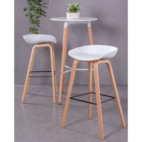 Nest Dream - Nordischer Hocker - Daxer - Weiß
