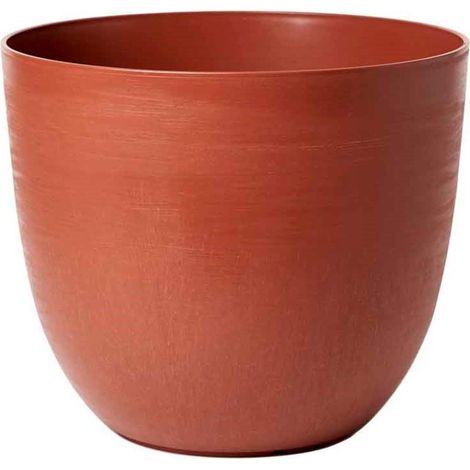 Vaso Ecologico ''Re-Pot Over'' con riserva d'acqua in plastica per fiori e piante. -38 cm / Sabbia (1/4)