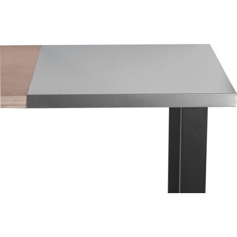 Tôle inoxydable pour établi 60x60 cm épaisseur 0,7 mm – MOB
