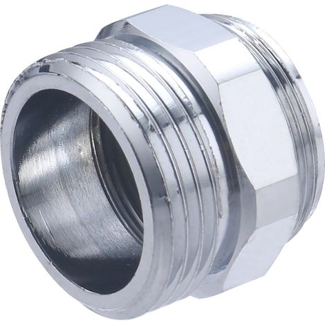 Adaptador de boquilla QUICK PLOMBERIE Macho 24x100 - Macho 3/4 (1/4)