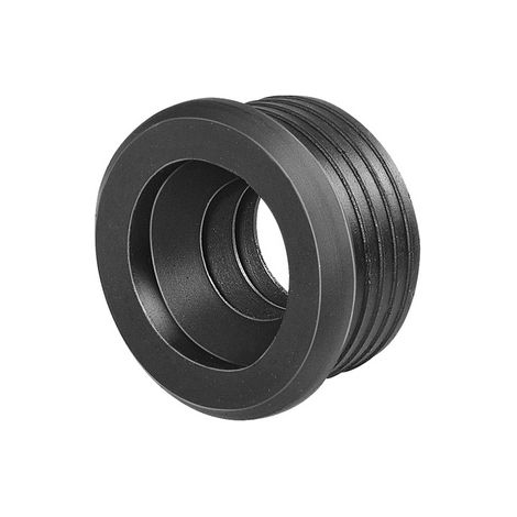 MORSETTO IN GOMMA NERA PER CURVE TECNICHE D. 50- Diam. int 30/32 mm- G.M.P- pezzi 1
