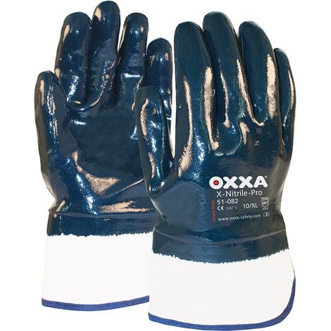 Guanti Oxxa X-Nitrile Pro Stulpegeschl., Gr.10 (A 12)