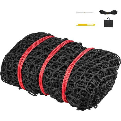 Filet à foin pour balles rondes 1,5 x 1,5 m, mailles 38 mm, polyéthylène sans nœud, attaches autobloquantes, alimentation lente (1/5)
