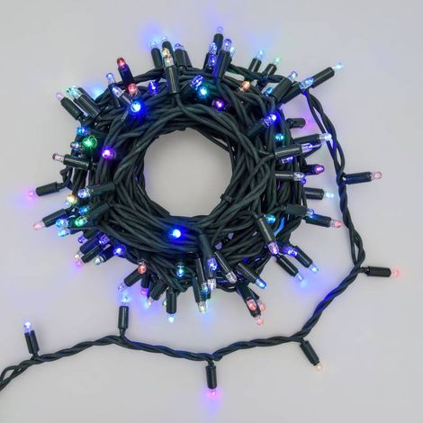 Guirlande stroboscopique 10M 120 LED RGB flash connectable 230V IP67 Lotti