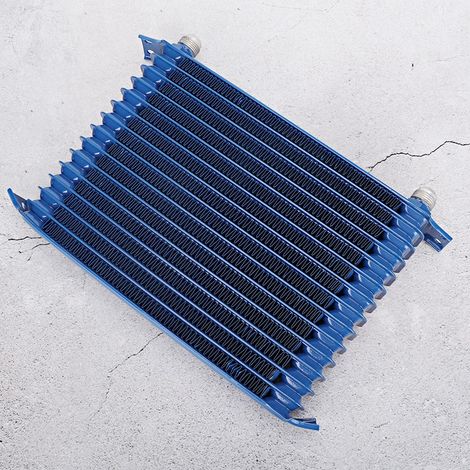 Universeller Auto-Klimaanlagenkondensator, Aluminium, 13 Reihen, Zubehör zur Modifizierung des Autokühlers. (1/5)