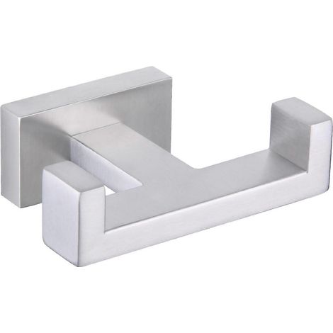 Crochet double carré, acier inoxydable 304 2025 (1/5)