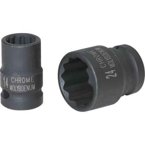 KS Tools - Douille à chocs courte 12 pans 1/2'', 26 mm - 515.0926
