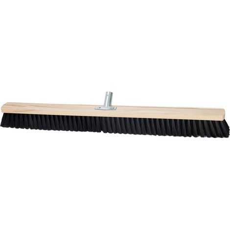 Besen Geco Z80NU, 800 mm, Holz/Metall, ohne Stiel