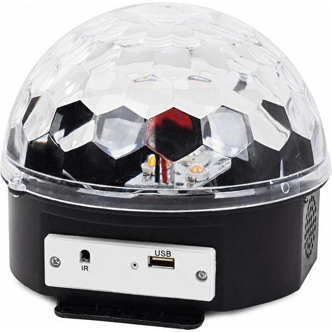 Projecteur Boule Disco LED Bluetooth RGB USB Telecommande (1/5)