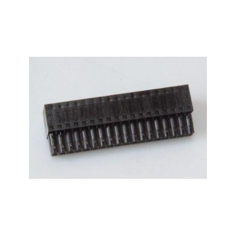 Connecteur débrochable pour circuit imprimé 36P (raccord filaire) 3.50mm bornes ressort B2L 3.50/36/180 SN BK BX WEIDMULLER
