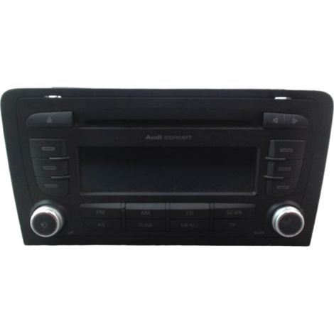 [PRODUIT D'OCCASION] Autoradio AUDI A3 Sportback II Phase 2 (8p) 2008-2012 ♻️ Ref Oe. 8p0057185b - Garantie à vie (1/4)