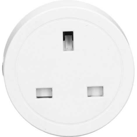 Prise intelligente A7 WiFi UK, interrupteur à distance industriel pour prise AC100-240V, contrôle via application, prise connectée pour maison et bureau. (1/5)