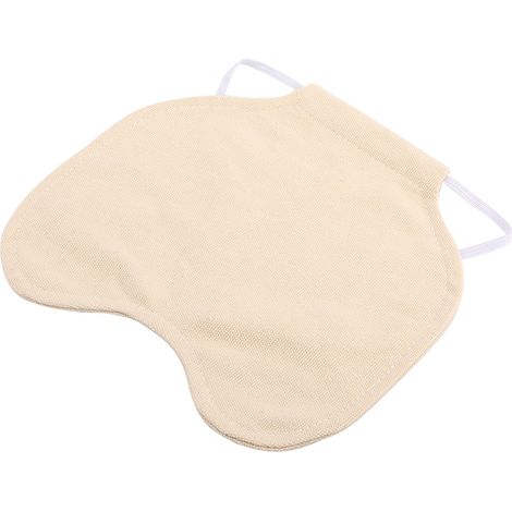 Protection anti-plumes pour animaux de compagnie, protection pour le dos et les ailes, tablier de selle pour poule, veste double couche, kaki (1/5)