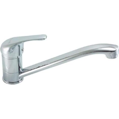 Grifo monomando Costa Rica cuerpo bajo en cromo 12 cm(alto) 22,5 cm(largo) (1/2)